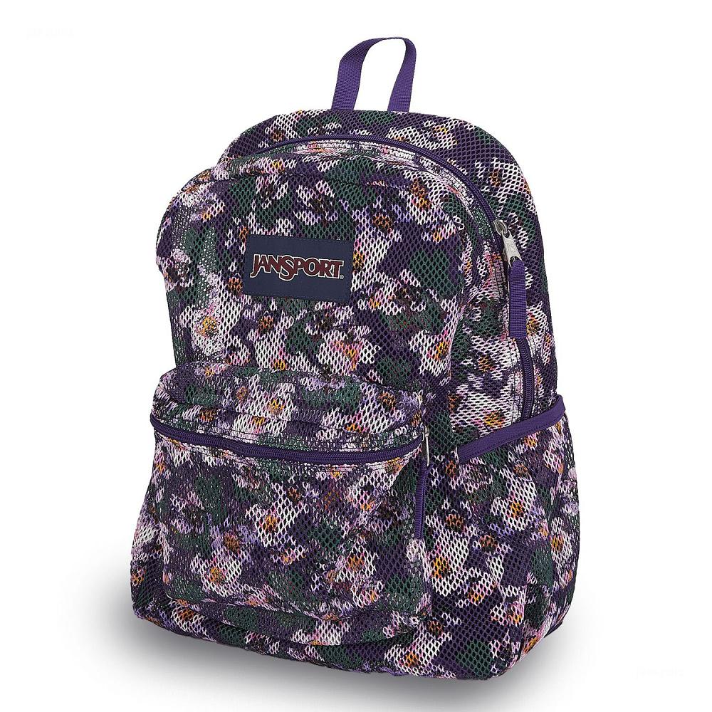 Sac à Dos Scolaire JanSport ECO MESH PACK Violette | MMG-21547682